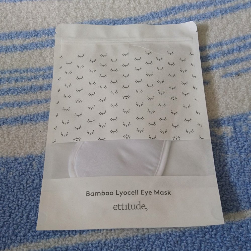 ettitude bamboo lyocell eye mask NWT